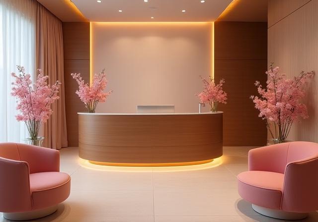 Зона рецепції Sirena Health